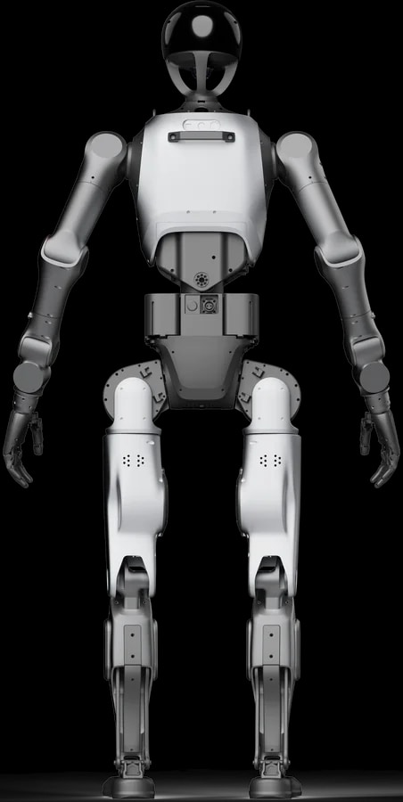 Robot Walker Tienkung DEX od zadaj, 180 stopinj