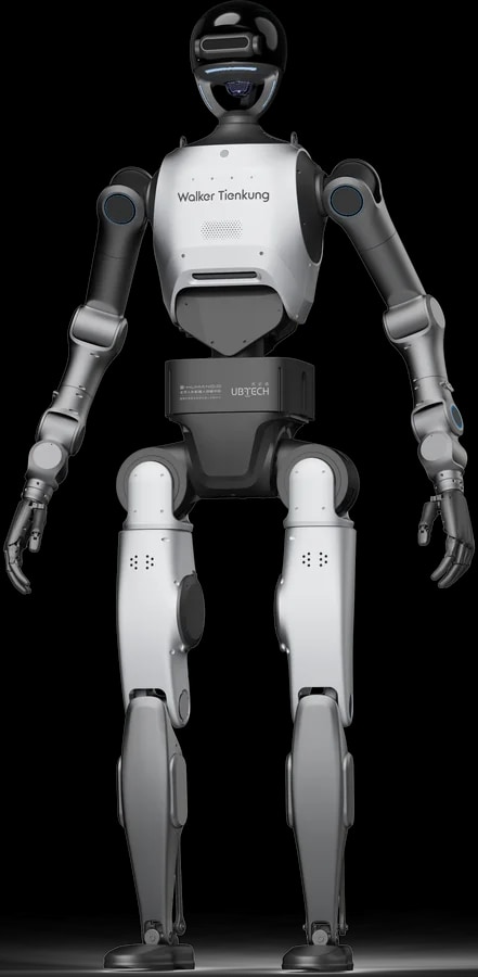 Robot Walker Tienkung DEX pod kotom 345 stopinj